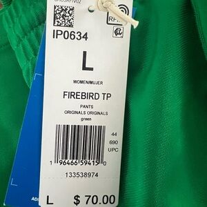 adidas Firebird TP Women's Green Track Pants